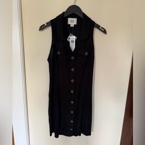 BDG Linen Button Front dress- NWT